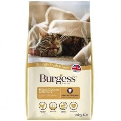 Burgess Chicken and Duck Adult Cat Dry Food 10kg - Image