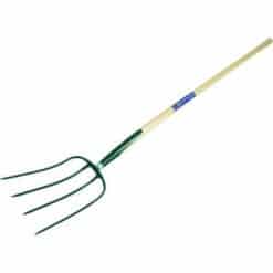 Compass 4 Prong Best Solid Forged Manure Fork - Image