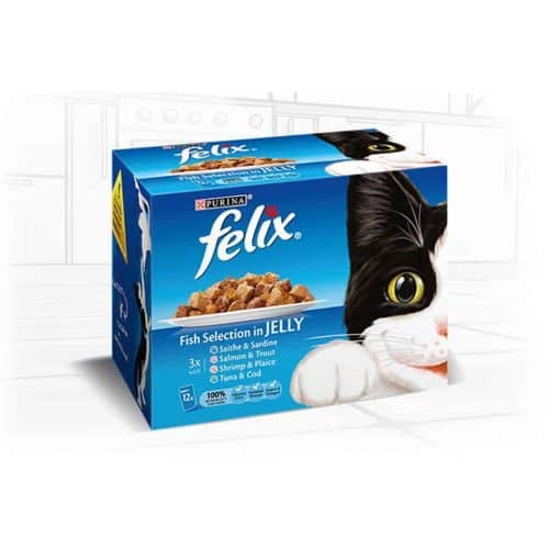 Felix Pouch Multipack Fish Select 12x100g - Image