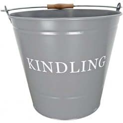 Manor Kindling Bucket - Charcoal