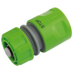 Draper Garden Hose Connector With Water Stop Feature (1/2") - Image