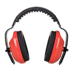 Portwest Classic Plus Ear Defenders - Red