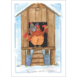 Alison's Animals Weather Outside Is Frightful Card - Image