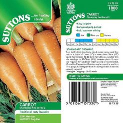 Suttons Carrot Chantenay Red Cored 2 - Image