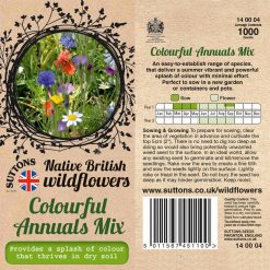 Suttons Colourful Annuals Mix Seeds - Image