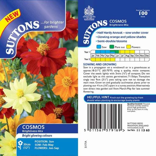 Suttons Cosmos Brightness Mix - Image
