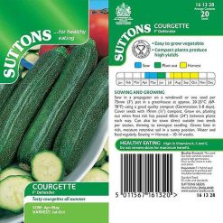 Suttons Courgette Defender F1 - Image