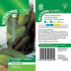 Suttons Cucumber Gherkin Venlopickling - Image