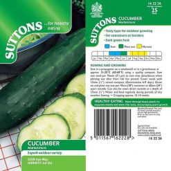 Suttons Cucumber Marketmore - Image