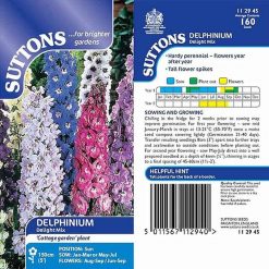 Suttons Delphinium Delight Mix - Image