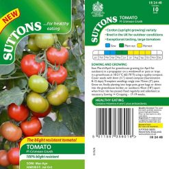 Suttons Tomato Crimson Crush F1 - Image