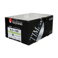 Timco Fibre Cement Board to Light Section Screws 6.3 x 130 (pk 50) - Image