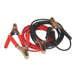 Sealey Booster Cables Heavy-Duty Clamps - 25mm² x 5m Copper 600A - Image