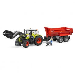 Brunder Claas Axion 950 with Frontloader - Image