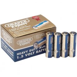 Draper Heavy Duty Alkaline Batteries AA - 24 Pack - Image