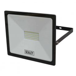 Sealey Extra Slim Floodlight with Wall Bracket 50W SMD LED 230V - Image