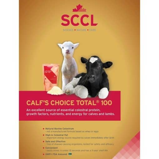 SCCL Calf's Choice Total 100 Colostrum - Image