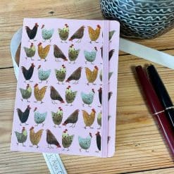 Chickens Small Chuncky Notebook - Image