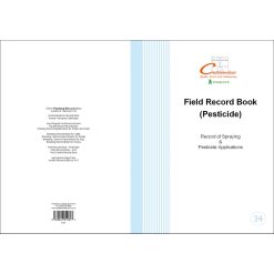 Field Record Book Pesticide - Image
