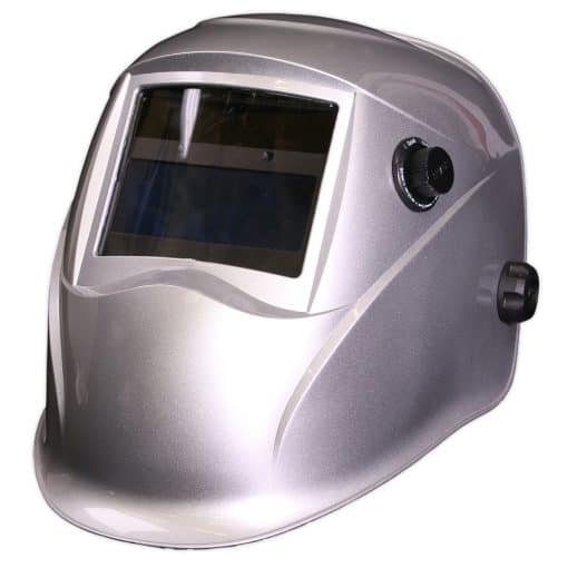 Auto Darkening Welding Helmet - Shade 9-13 - SILVER