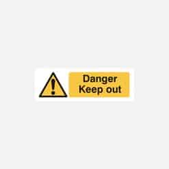 Danger Keep Out Sign - Image
