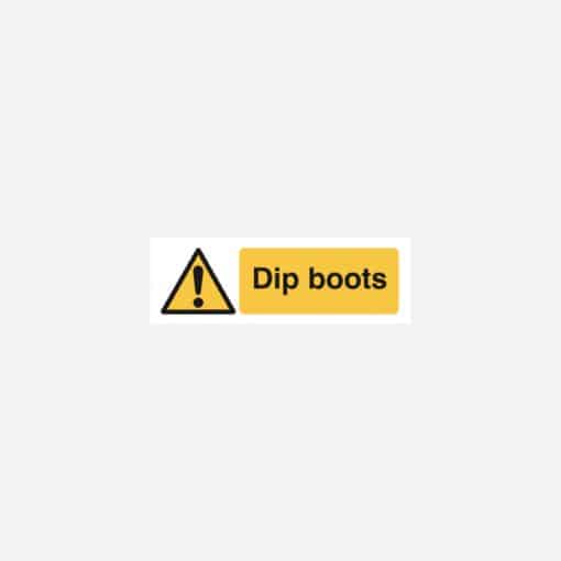 Dip Boots Sign - Image