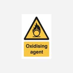 Oxidising Agent Sign - Image