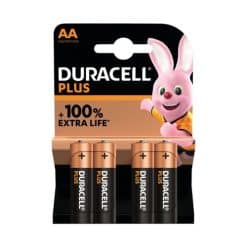 Duracell Battery Plus Power AA 4 pack - Image