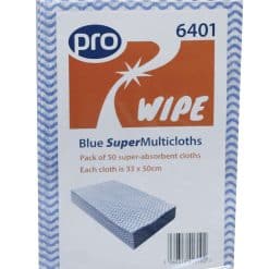 Pro Super Multicloths (Pack 50) - Blue