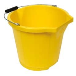 Pour & Scoop Bucket 3 1/4 Gallon Yellow - Image