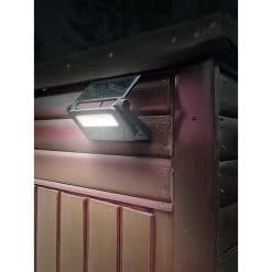 Sealey 16W SMD LED Extra-Slim Solar Floodlight with Wall Bracket - Image