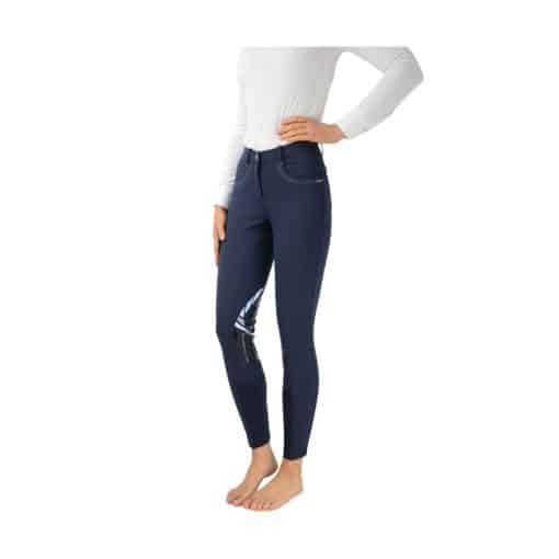 Hy Equestrian Corby Cool Ladies Breeches - Navy