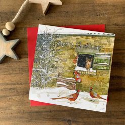 Alex Clark Christmas Horse Boxed Cards - Image