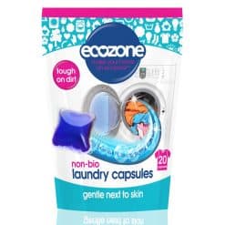Ecozone Concentrated Non-Bio Laundry Capsules 20pack - Image