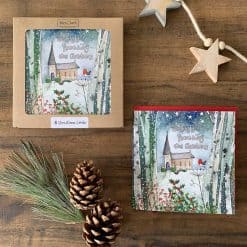 Alex Clark Christmas Church Boxed Cards - Image