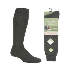 Gold Edition Wellington Boot Sock Olive Green - Image