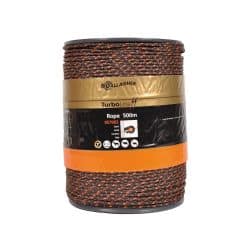 Gallagher electric fence conducting wire Turboline Rope, 500m Terra - Image