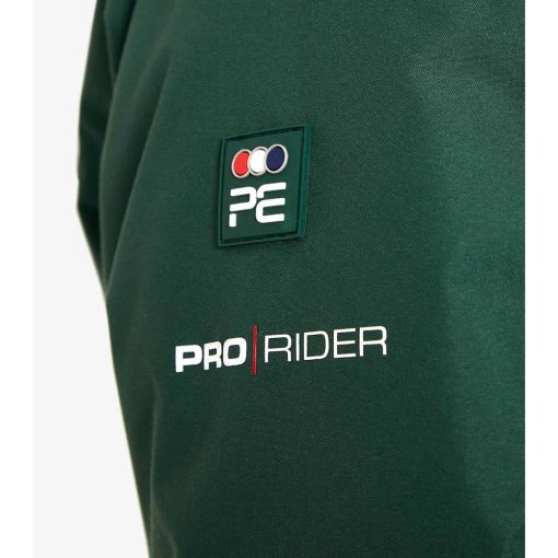 Premier Equine Pro Rider Unisex Waterproof Riding Jacket - Green