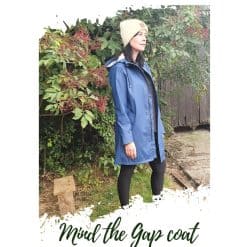 Wawets Waterproof "Mind The Gap" Coat - blue
