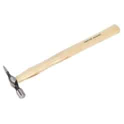 Sealey 4oz Cross Pein Pin Hammer with Hickory Shaft - Image