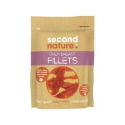Second Nature Dog Treats Duck Breast Fillets 80g - Image