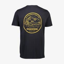 WASHED BLACK Swanndri Barton Printed Outdoors T-Shirt