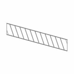 Bateman Diagonal Feed Fence Gate - 5940mm - Image