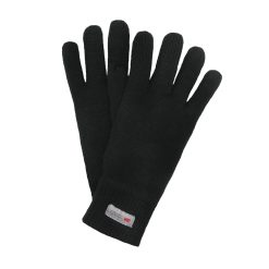 Adults Thinsulate Acrylic Gloves - Black - Image