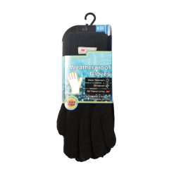 Adults Thinsulate Acrylic Gloves - Black - Image