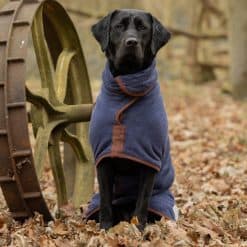 Navy Ruff & Tumble Dog Drying Coat