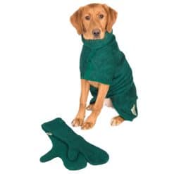 Ruff & Tumble Dog Drying Mitts - Forest