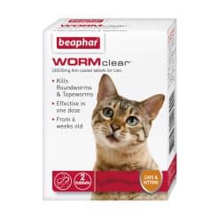 Beaphar Cat & Kitten Wormclear - 2 Tablets - Image