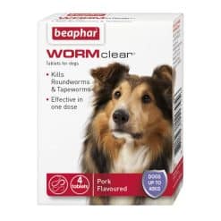 Beaphar Dog Wormclear - Dogs up to 40kg