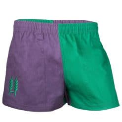Hexby Harlequin Shorts - PURPLE/GREEN